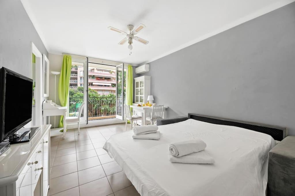 Apartament Le Landelle - Centre- Climatisation -Proche Gare Sncf Mentona Zewnętrze zdjęcie